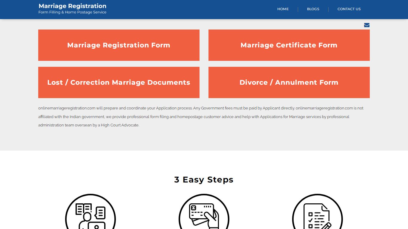 Online Marriage Registration